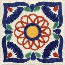 Mexican Talavera Tile Velez